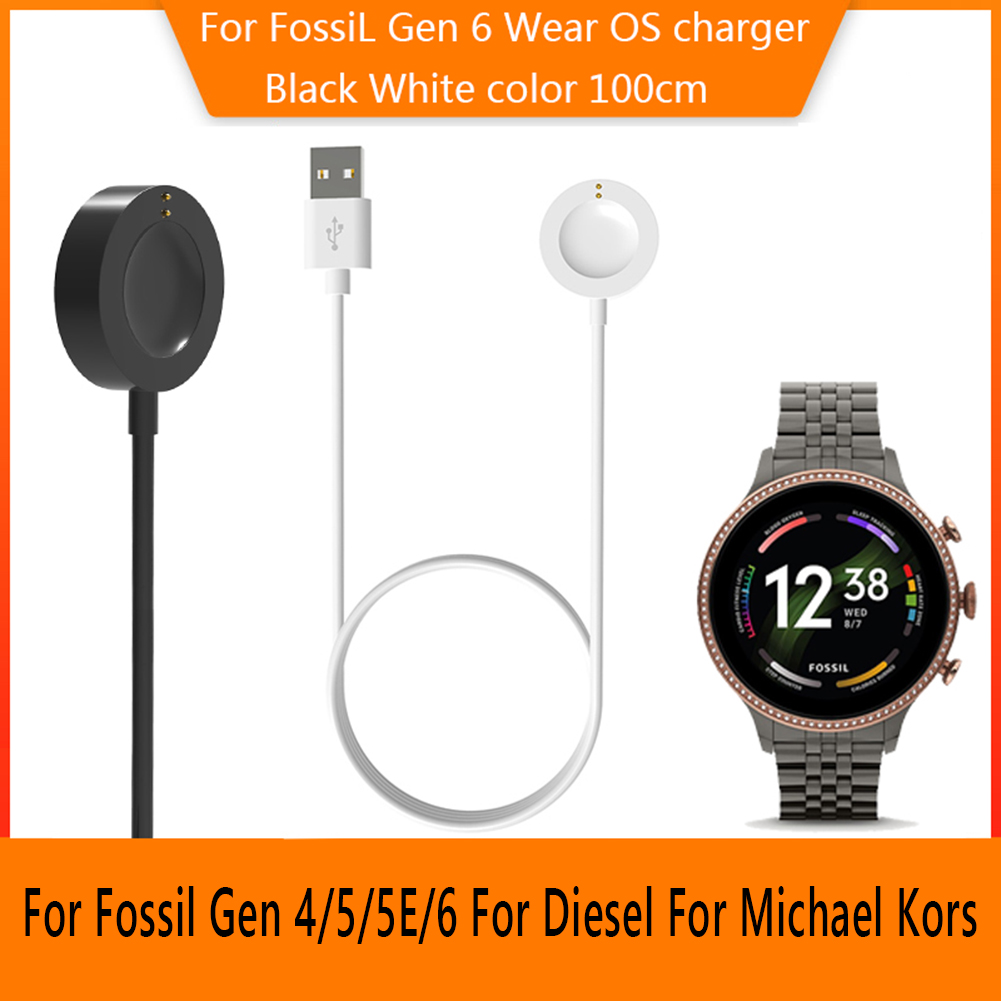 Fossil Watches Smartwatch Charger - Kabel Pengisi Daya Smartwatch untuk Fossil