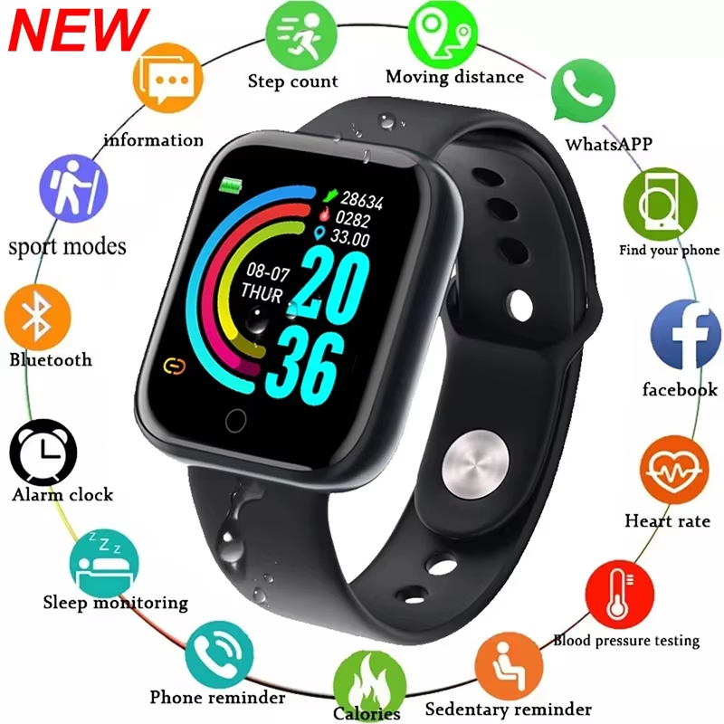 Smartwatch Watches For Girls - Jam Tangan Pintar Pria Wanita Jam