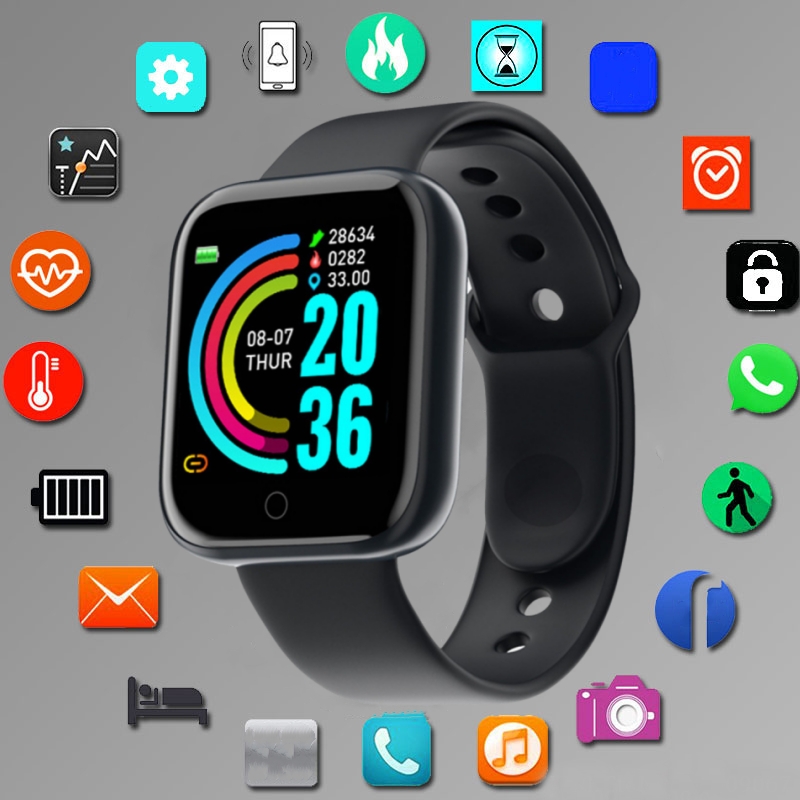 Smartwatch Watches For Girls - Jam tangan pintar olahraga pria dan