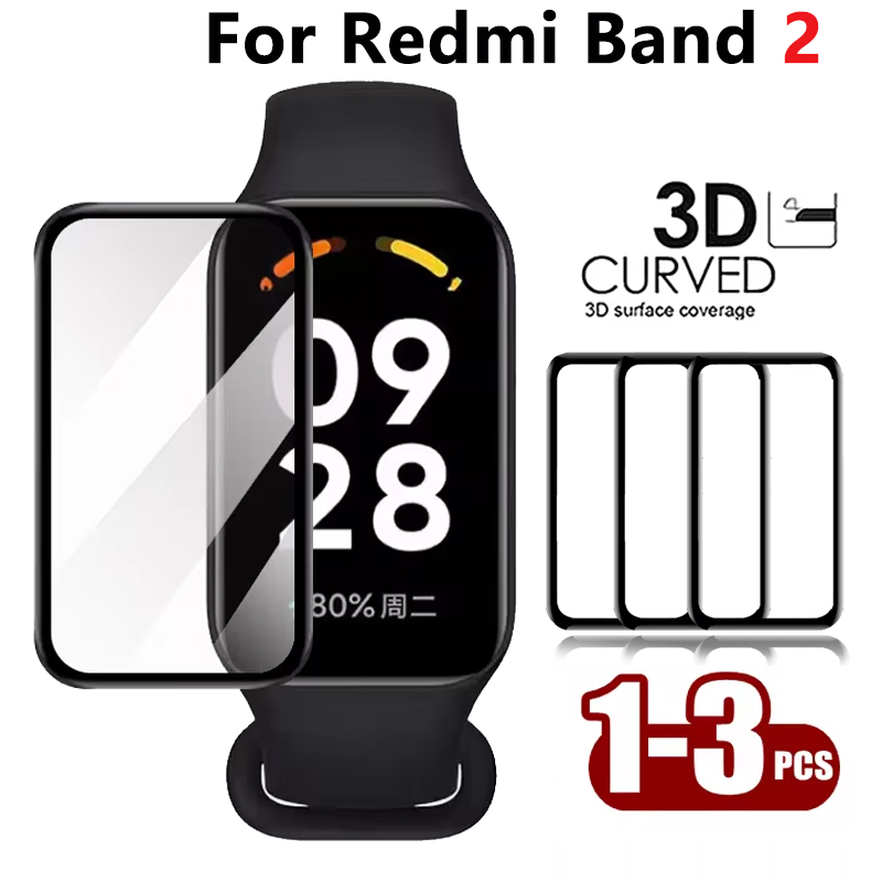 Smart Watch Screen Protector - 1-3buah Film komposit 3D untuk Redmi