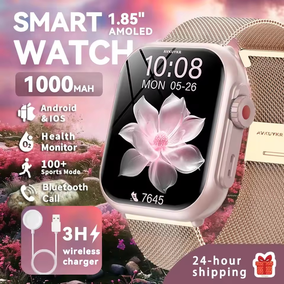 Smartwatch Branded Watches For Women - Jam Tangan Wanita Fashion 2026 Ultra2