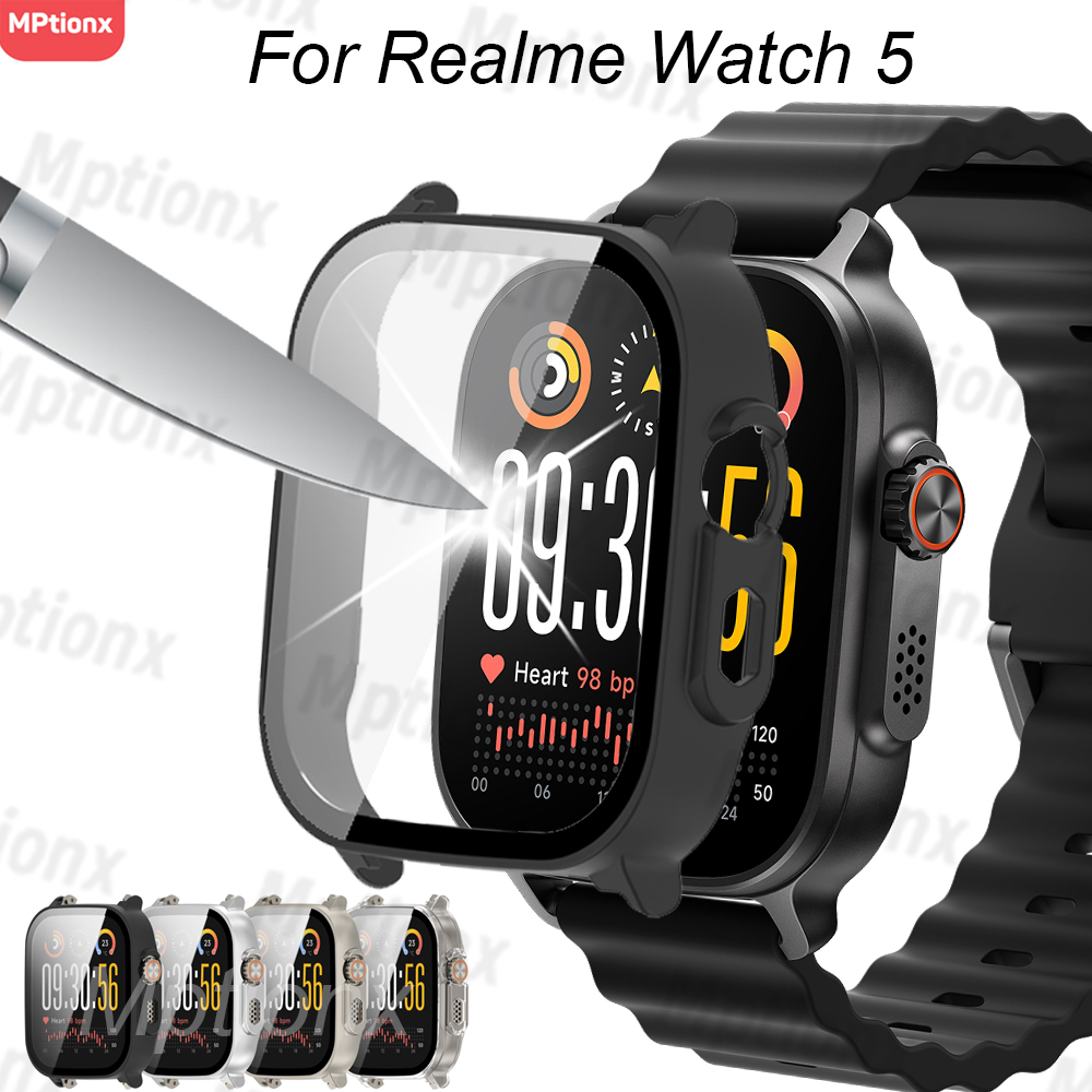 Watch S Realme - Casing PC + Kaca untuk Realme