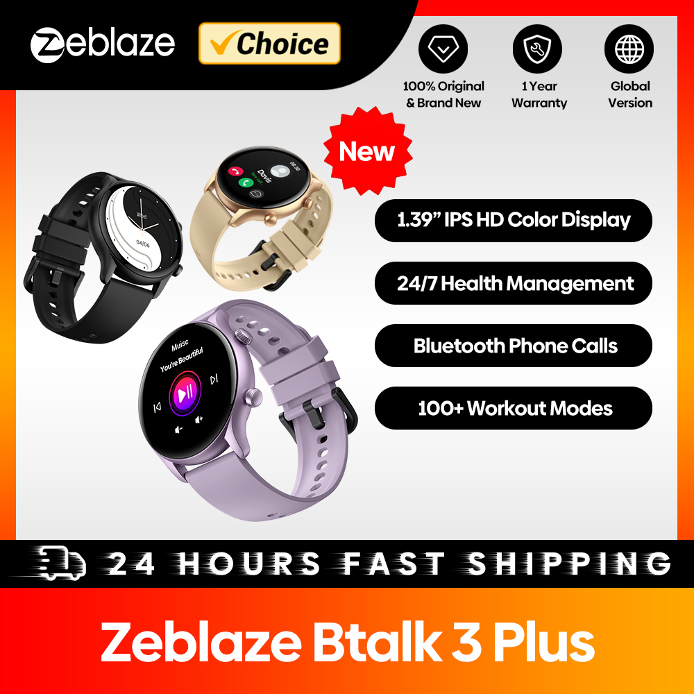 Hybrid Smartwatch - Zeblaze Btalk 3 Plus jam tangan