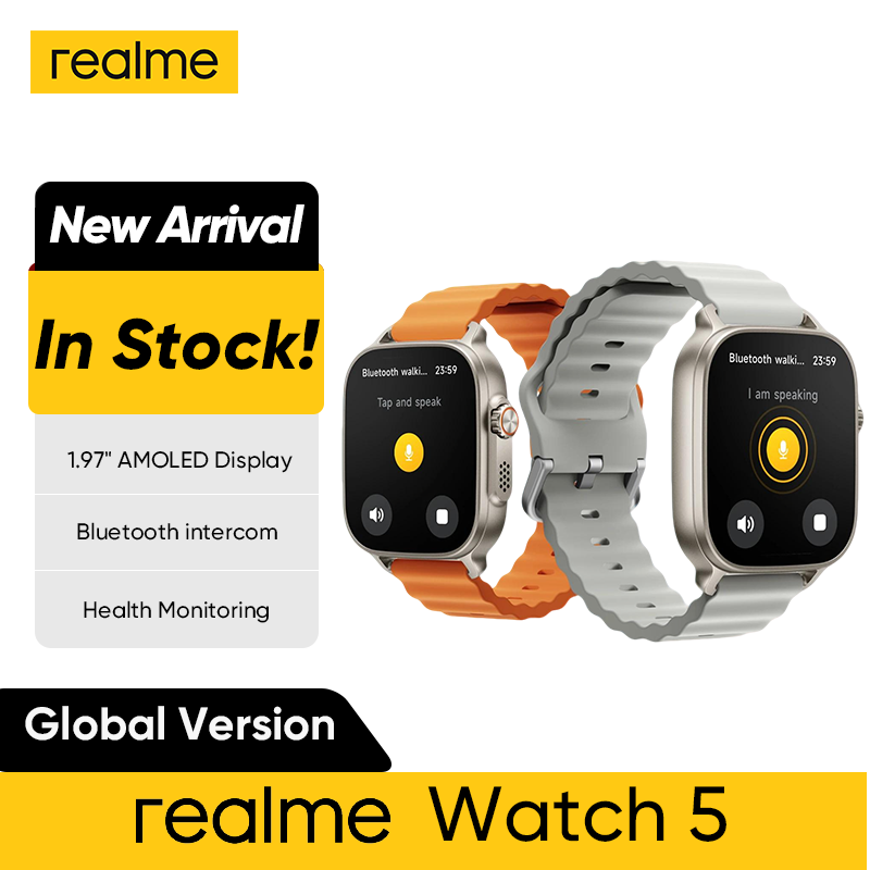 Watch S Realme - Versi Global realme watch 5 1.97