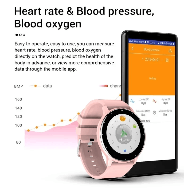 Jam Tangan Pintar Wanita LIGE, - Hybrid Smartwatch ulasan dan harga