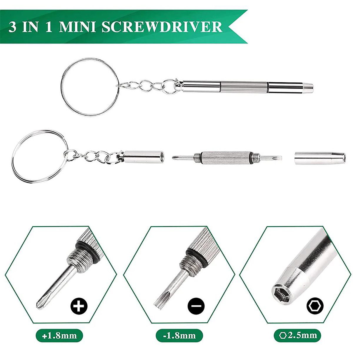 1/2 Buah Obeng Presisi 3 Dalam - Watch Tool Repair Kit ulasan dan harga