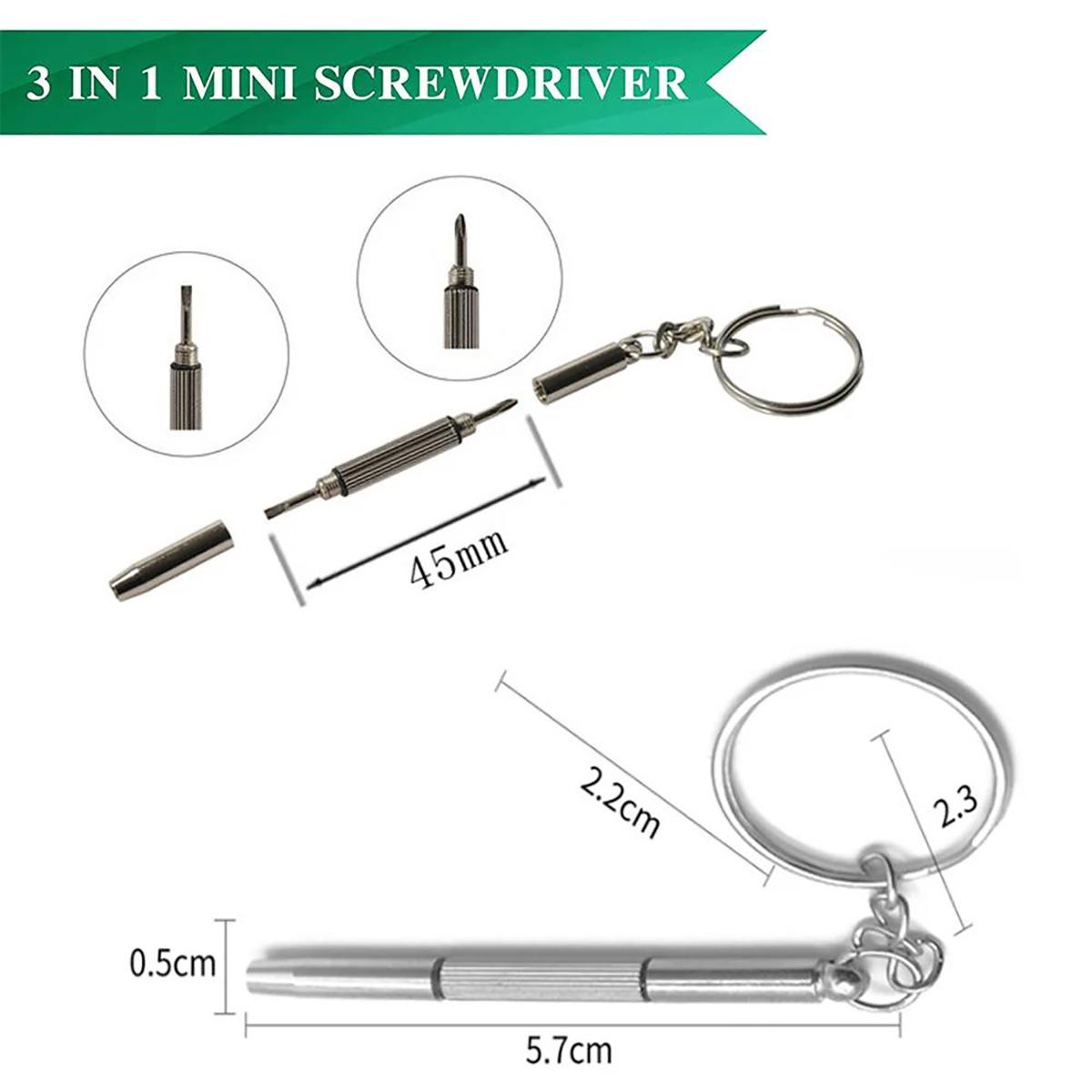 1/2 Buah Obeng Presisi 3 Dalam - Watch Tool Repair Kit ulasan dan harga