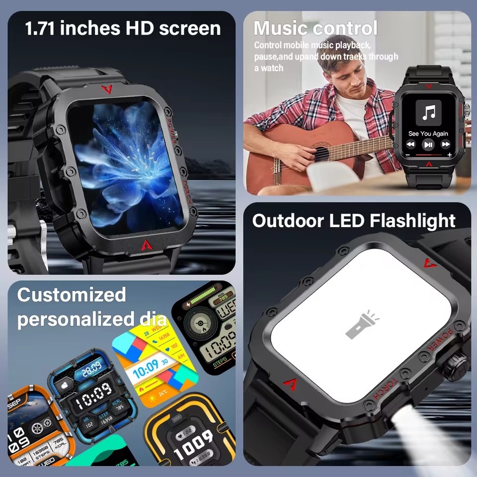 Jam Tangan Pintar Olahraga Lua - Smartwatch Watches Gift For Women ulasan dan harga
