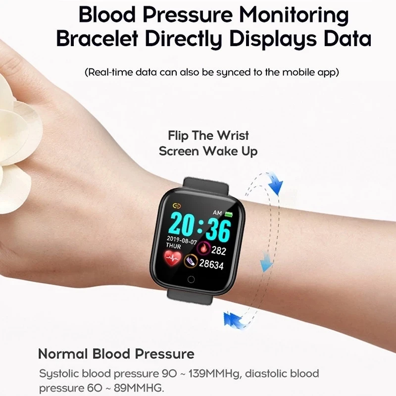 Jam Tangan Pintar Pria Wanita  - Smartwatch Watches For Girls ulasan dan harga