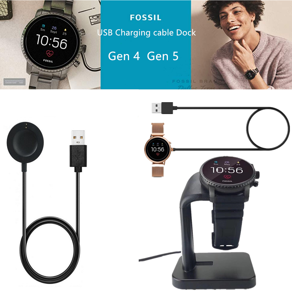 Charger untuk Fossil Gen 4 5 S - Fossil Watches Smartwatch Charger ulasan dan harga