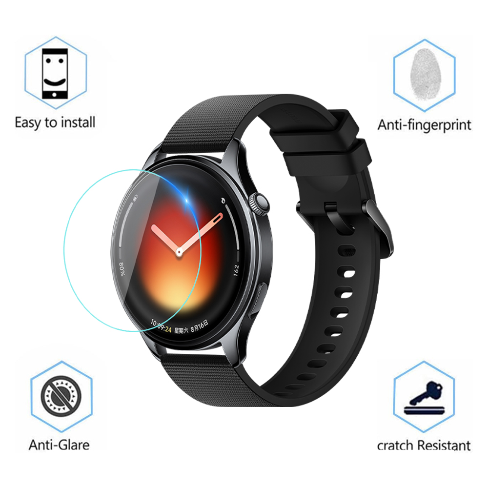 Kaca Tempered untuk Xiaomi Wat - Smart Watch Screen Protector ulasan dan harga