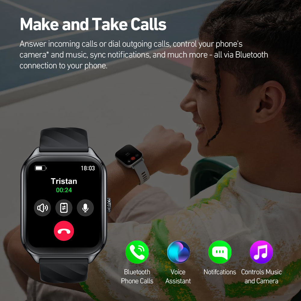 Zeblaze GTS 4 Baru dengan Pang - Smartwatch New Watches 2025 ulasan dan harga