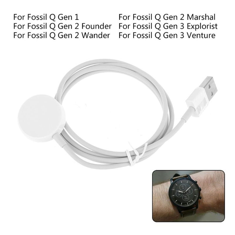 Pengisi Daya Magnetik Jam Tang - Fossil Watches Smartwatch Charger ulasan dan harga