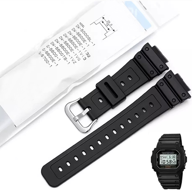 Tali Resin Persegi Kecil Silik - Smartwatch Casio Watches For Men ulasan dan harga