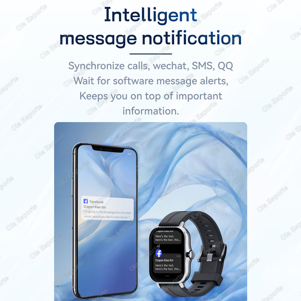 Jam Tangan Pintar Layar Hd 1.8 - Smartwatch Watches Gift For Women ulasan dan harga