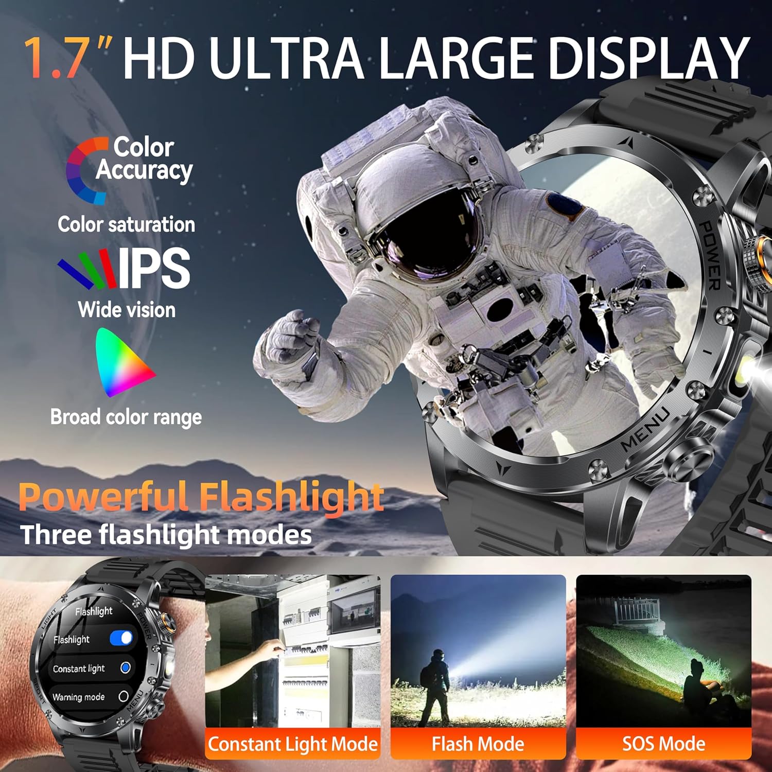 Jam Tangan Pintar Pria Outdoor - Smartwatch New Watches 2025 ulasan dan harga