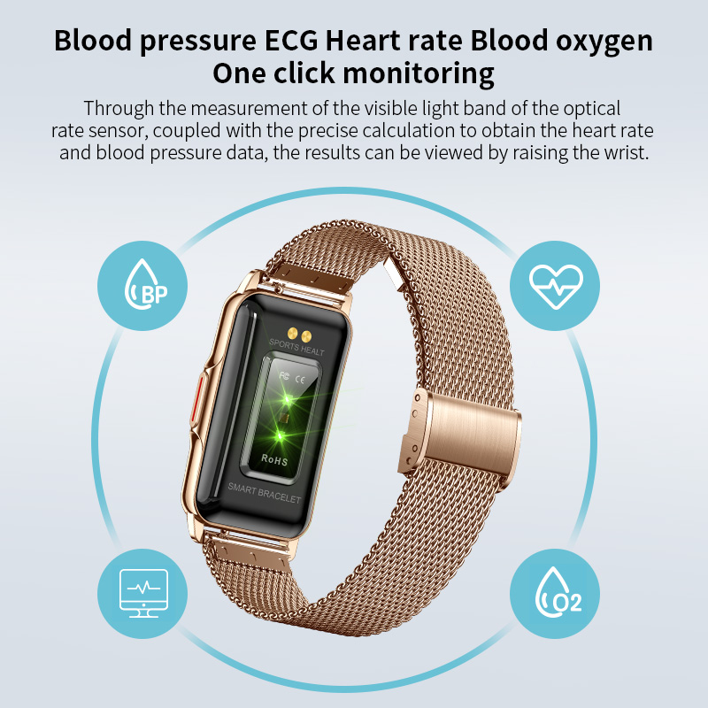 LIGE jam tangan pintar monitor - Smartwatch Branded Watches For Women ulasan dan harga