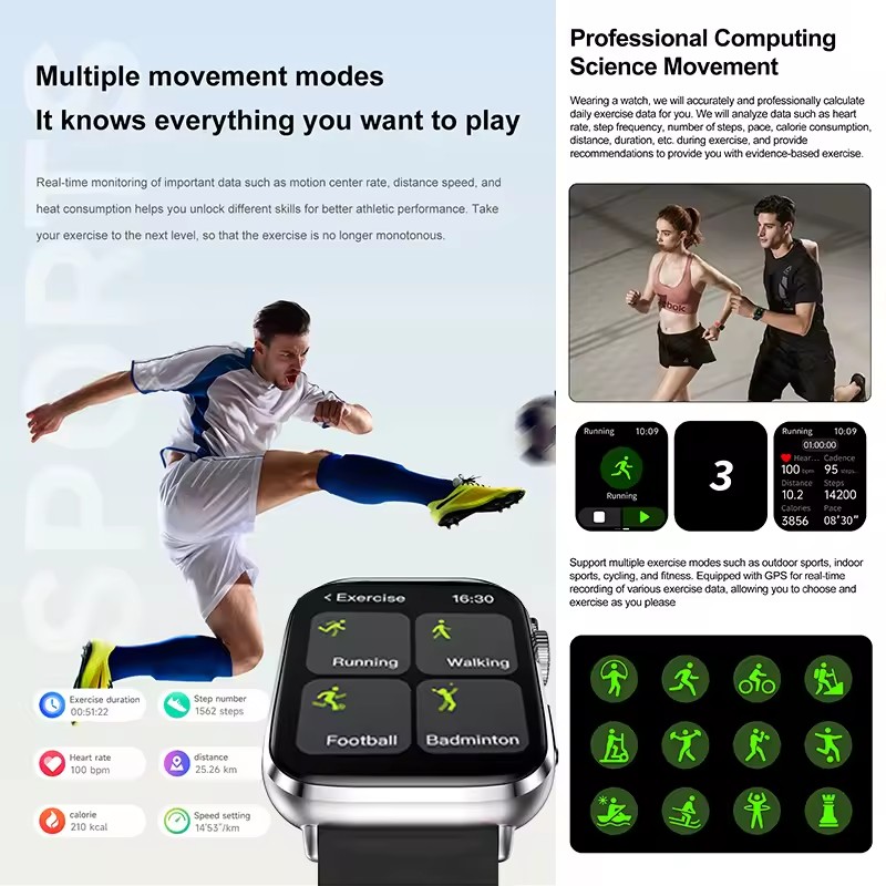 Jam Tangan Pintar Menjawab Pan - Smartwatch Branded Watches For Women ulasan dan harga