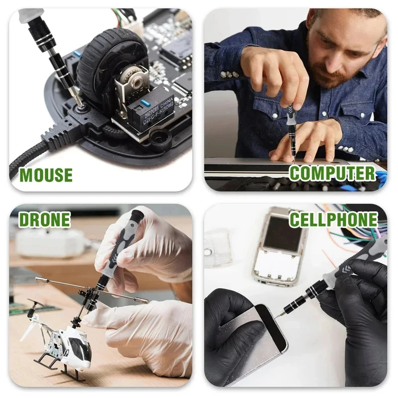 Set Obeng Magnetik Portabel 11 - Watch Tool Repair Kit ulasan dan harga