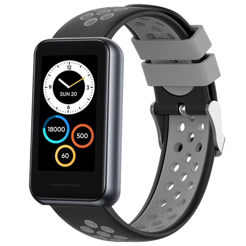 Gelang Jam Olahraga Silikon 18 - Watch S Realme ulasan dan harga