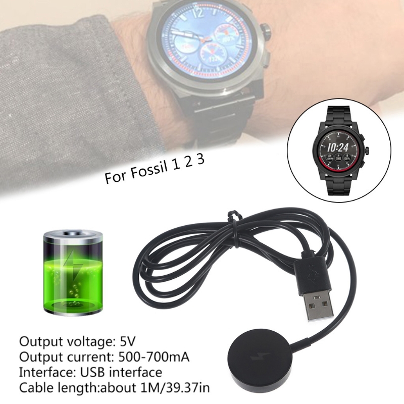Adaptor Pengisi Daya Jam Tanga - Fossil Watches Smartwatch Charger ulasan dan harga