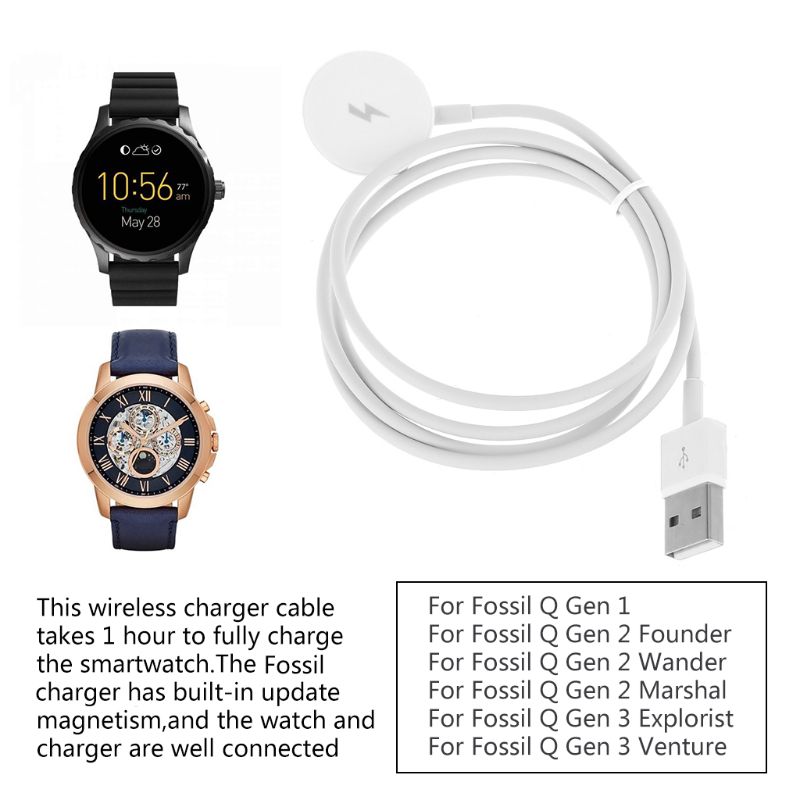 Adaptor Pengisi Daya Jam Tanga - Fossil Watches Smartwatch Charger ulasan dan harga