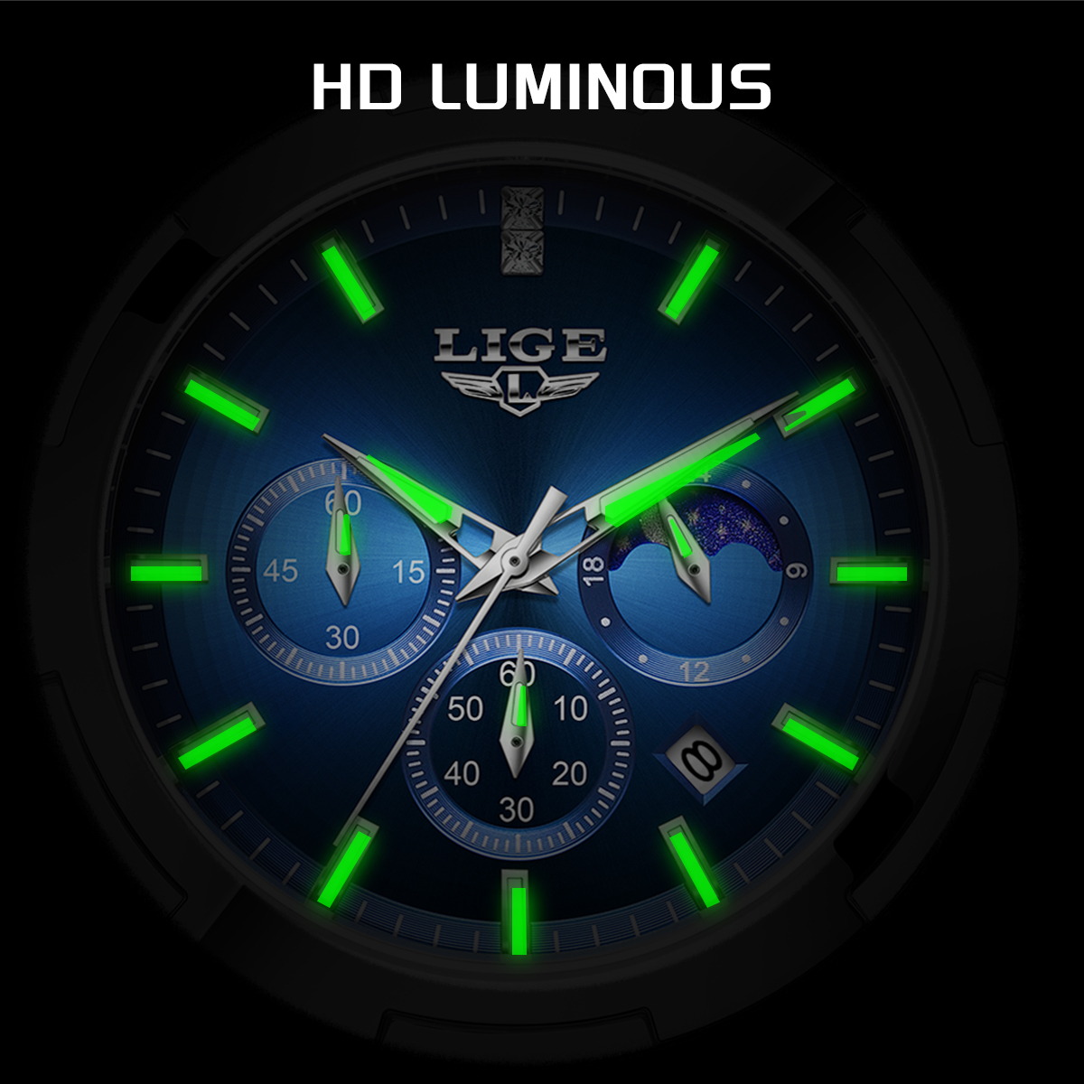 LIGE Jam Tangan Mewah Bermerek - Smartwatch Branded Watches For Women ulasan dan harga
