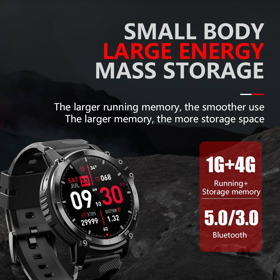 Jam Tangan Pintar LEADOYS deng - Smartwatch Online Watches For Men ulasan dan harga