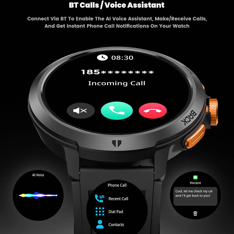 LEADOYS C33 Jam Tangan Pintar  - Smartwatch Running Watches For Men ulasan dan harga