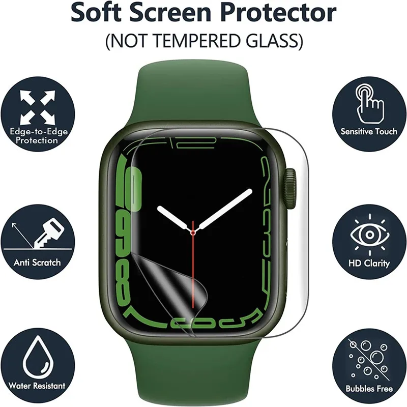 3 Buah Film Hidrogel untuk Jam - Smart Watch Screen Protector ulasan dan harga