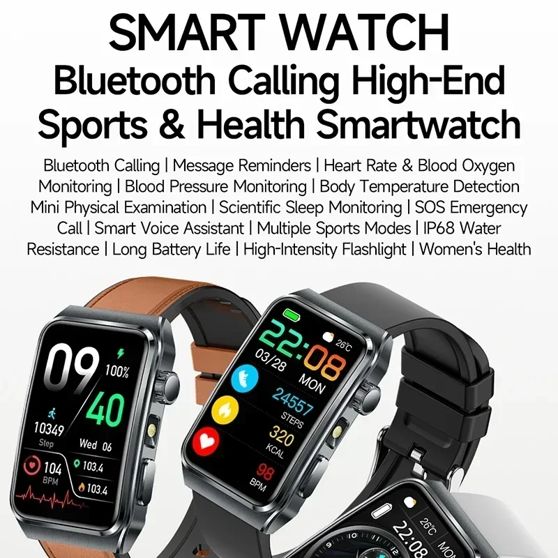Jam Tangan Pintar Analisis Kes - Smartwatch New Watches 2025 ulasan dan harga