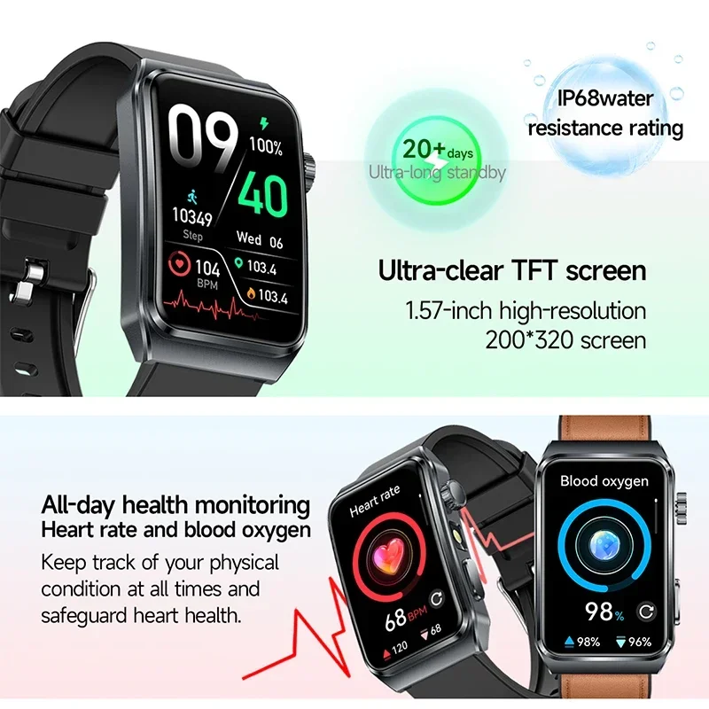 Jam Tangan Pintar Analisis Kes - Smartwatch New Watches 2025 ulasan dan harga