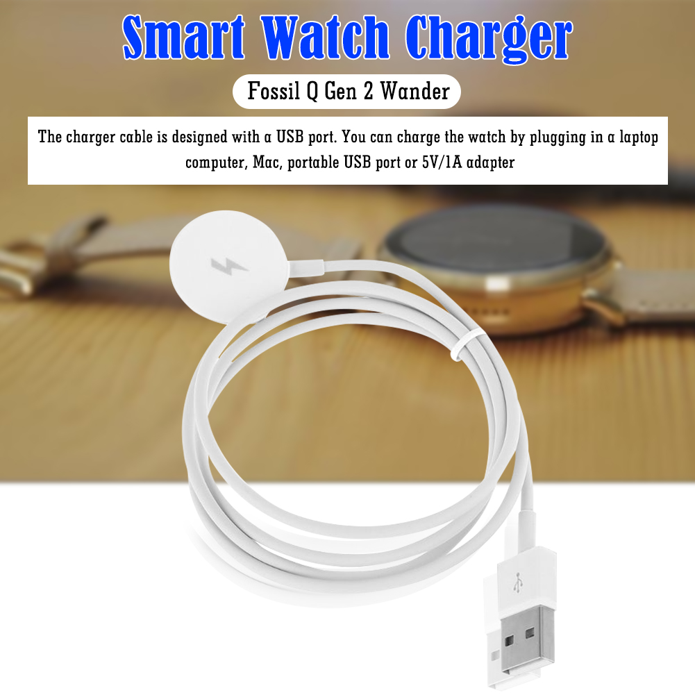 Kabel Pengisi Daya Jam Tangan  - Fossil Watches Smartwatch Charger ulasan dan harga