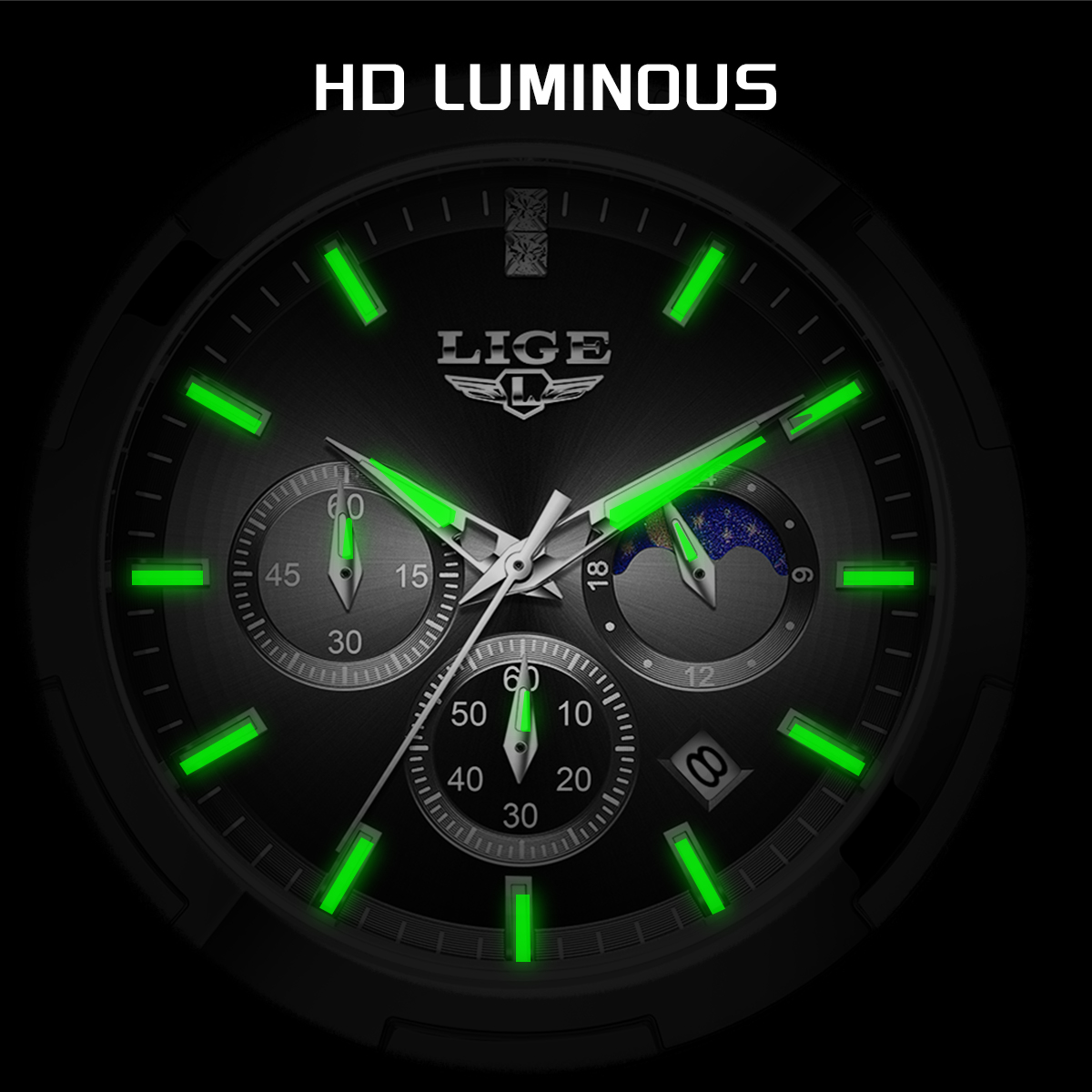 LIGE Jam Tangan Mewah Bermerek - Smartwatch Branded Watches For Women ulasan dan harga